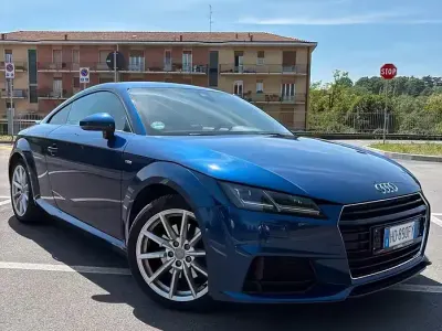 Usata Audi TT S-Line 230 CV (169 kW) 2017 Blu Coupé