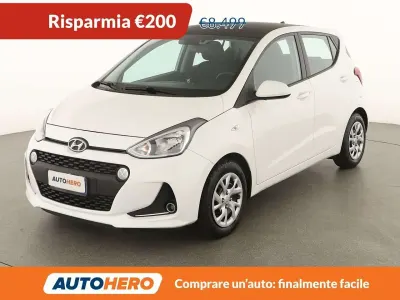 Usata Hyundai i10 67 CV (49 kW) 2018 Bianco Utilitaria
