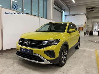 Usata VW T-Cross Life 95 CV (69 kW) 2024 Giallo SUV
