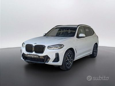 Usata BMW X3 M Sport 190 CV (139 kW) 2023 Bianco SUV