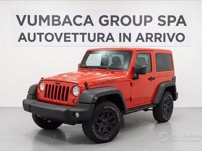 Usata Jeep Wrangler Rubicon 200 CV (147 kW) 2013 Rosso SUV