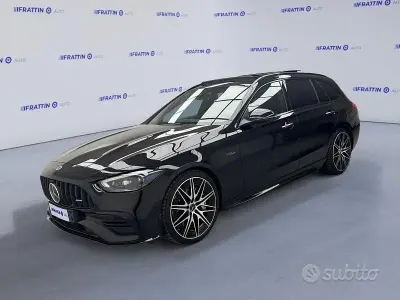 Usata Mercedes C43 AMG AMG 408 CV (300 kW) 2023 Nero Station wagon