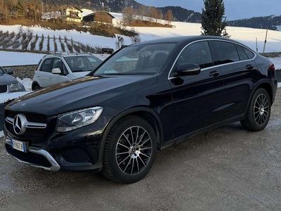 Usata Mercedes GLC220 Business 170 CV (125 kW) 2018 Nero Coupé