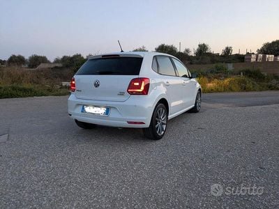 Usata VW Polo 90 CV (66 kW) 2014 Bianco Utilitaria