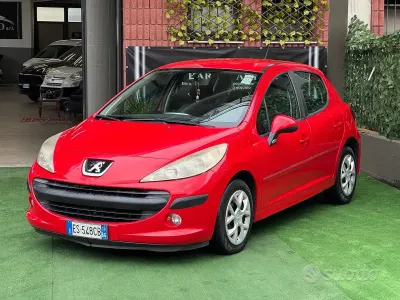 Usata Peugeot 207 70 CV (51 kW) 2013 Rosso Berlina
