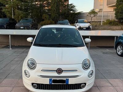 Usata Fiat 500 Lounge 69 CV (50 kW) 2019 Bianco Utilitaria