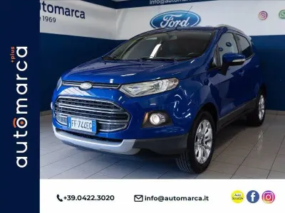 Begagnad Ford Ecosport Titanium 95 HK (69 kW) 2016 Blå SUV