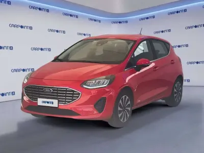 Begagnad Ford Fiesta Titanium 125 HK (91 kW) 2023 Röd Halvkombi