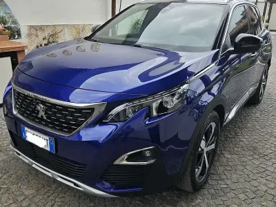 Usata Peugeot 3008 GT-line 120 CV (88 kW) 2018 Blu SUV