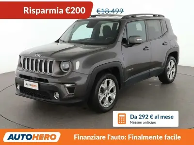 Usata Jeep Renegade Limited 190 CV (139 kW) 2020 Grigio SUV
