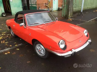 Usata Fiat 850 1970 Arancione Cabrio