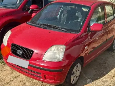 Usata Kia Picanto 61 CV (44 kW) 2007 Rosso Utilitaria