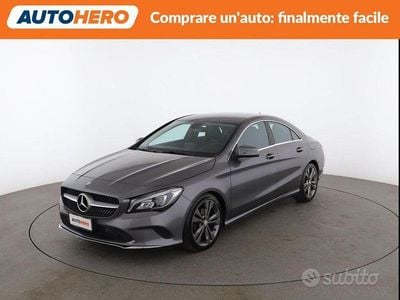 Usata Mercedes CLA200 136 CV (100 kW) 2017 Grigio Berlina