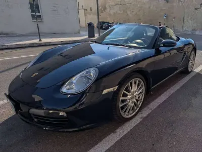 Usata Porsche Boxster 295 CV (216 kW) 2007 Blu/azzurro Cabrio