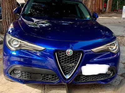 Usata Alfa Romeo Stelvio 201 CV (147 kW) 2020 Blu SUV