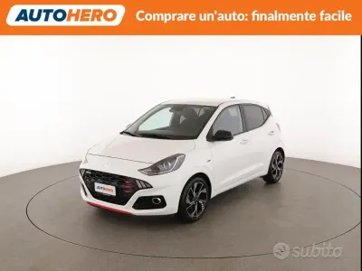 Usata Hyundai i10 N Line 90 CV (66 kW) 2024 Bianco Utilitaria