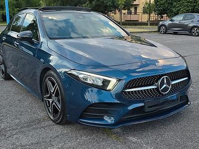 Usata Mercedes A200 Premium 150 CV (110 kW) 2021 Blu Berlina