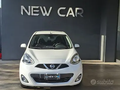 Usata Nissan Micra Tekna 80 CV (58 kW) 2014 Bianco Utilitaria