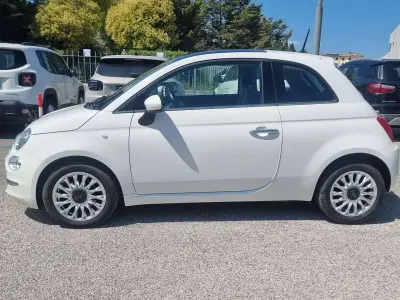 Usata Fiat 500 Lounge 95 CV (69 kW) 2018 Bianco Utilitaria