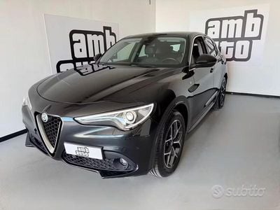 Begagnad Alfa Romeo Stelvio Ti 210 HK (154 kW) 2021 Svart SUV