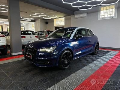 Usata Audi A1 S-Line 89 CV (65 kW) 2013 Blu Utilitaria