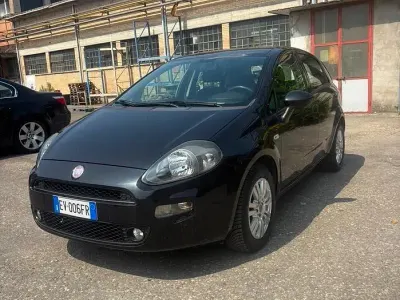 Usata Fiat Punto Lounge 69 CV (50 kW) 2014 Nero Utilitaria