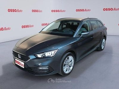 Usata Seat Leon Business 110 CV (80 kW) 2022 Desire red Station wagon