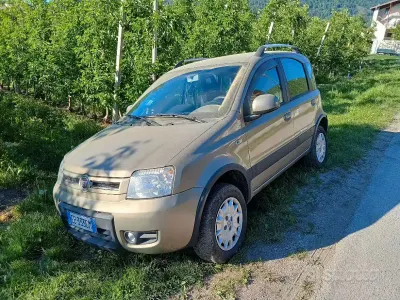 Usado Fiat Panda 4x4 69 HP (50 kW) 2010 Cinzento Citadino