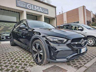 Usata Mercedes C220 Premium Plus 200 CV (147 kW) 2022 Nero Station wagon