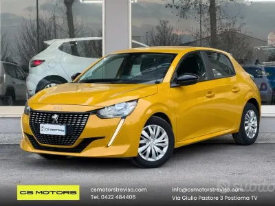 Usata Peugeot 208 Active 75 CV (55 kW) 2023 Giallo Utilitaria