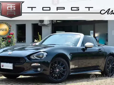 Usata Fiat 124 Spider Lusso 140 CV (102 kW) 2016 Nero Cabrio