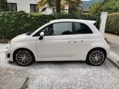 Usata Abarth 500 135 CV (99 kW) 2015 Bianco Utilitaria