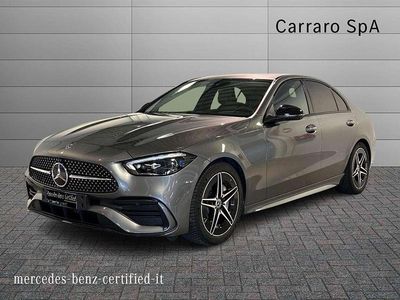 Usata Mercedes C220 Premium 200 CV (147 kW) 2022 Grigio selenite Berlina