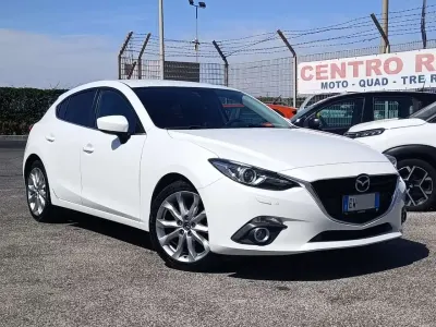 Usata Mazda 3 Exceed 150 CV (110 kW) 2014 Bianco Berlina