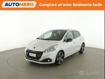 Usata Peugeot 208 110 CV (80 kW) 2018 Bianco Utilitaria