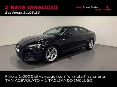 Usata Audi A5 Advanced Plus 204 CV (150 kW) 2021 Nero mythos metallizzato Coupé