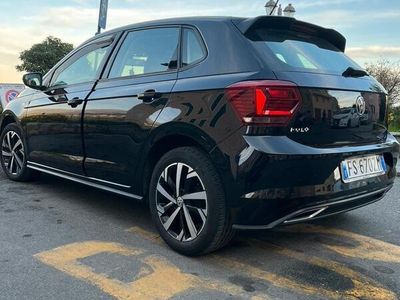 Usata VW Polo R-line 95 CV (69 kW) 2018 Nero Berlina