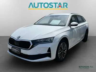 Usata Skoda Octavia Executive 150 CV (110 kW) 2025 Bianco luna metallizzato Station wagon