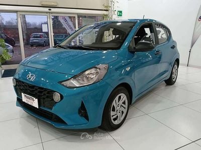 Usata Hyundai i10 67 CV (49 kW) 2021 Blu/azzurro Utilitaria