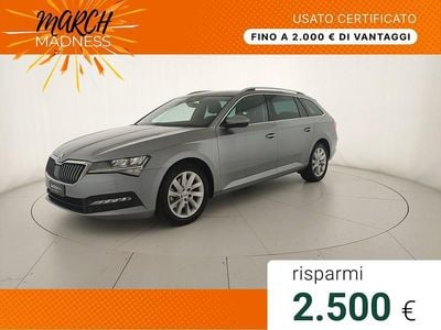 Usata Skoda Superb Executive 190 CV (139 kW) 2020 Grigio business metallizzato Station wagon