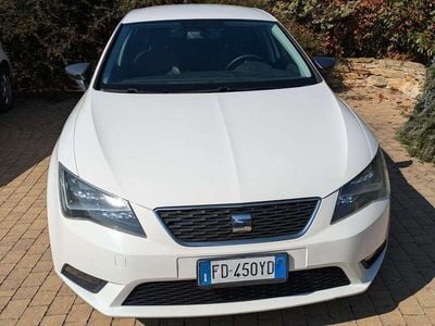 Usata Seat Leon CONNECT 110 CV (80 kW) 2016 Bianco Berlina