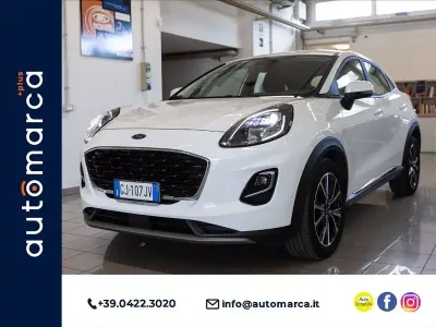 Usata Ford Puma Titanium S 125 CV (91 kW) 2022 Bianco SUV