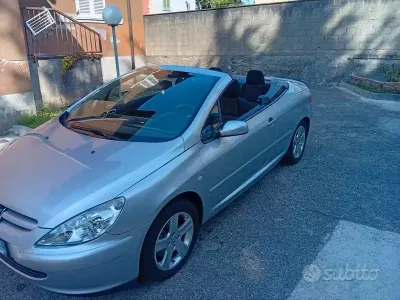 Usata Peugeot 307 CC 109 CV (80 kW) 2004 Grigio Cabrio