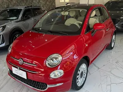 Usata Fiat 500 Lounge 69 CV (50 kW) 2016 Rosso Utilitaria