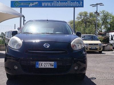 Usata Nissan Micra Acenta 80 CV (58 kW) 2011 Nero Utilitaria