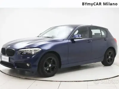 Usata BMW 116 Efficient Dynamics 116 CV (85 kW) 2017 Blu Utilitaria