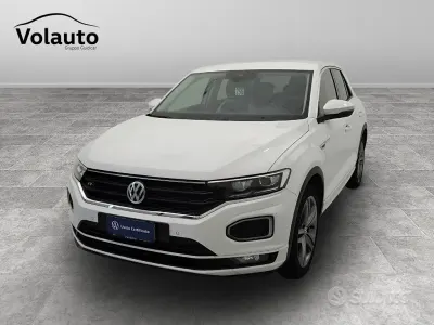 Usata VW T-Roc Advance 116 CV (85 kW) 2019 Bianco SUV