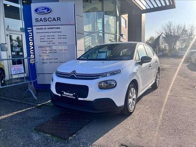 Usata Citroën C3 75 CV (55 kW) 2017 Bianco pastello Furgone