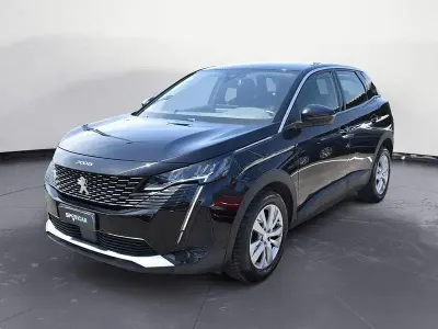Brugt Peugeot 3008 Business-Line 131 HK (96 kW) 2021 Sort SUV