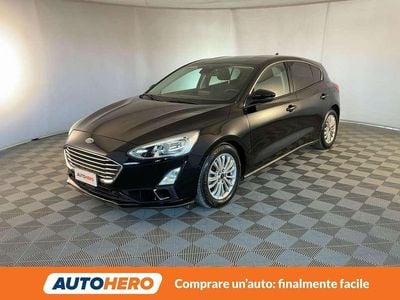 Usata Ford Focus Titanium 120 CV (88 kW) 2019 Nero Berlina